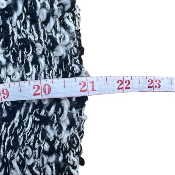 EILEEN FISHER Black and White Textured Cardigan Size XS F0479 - Picture 8 of 11